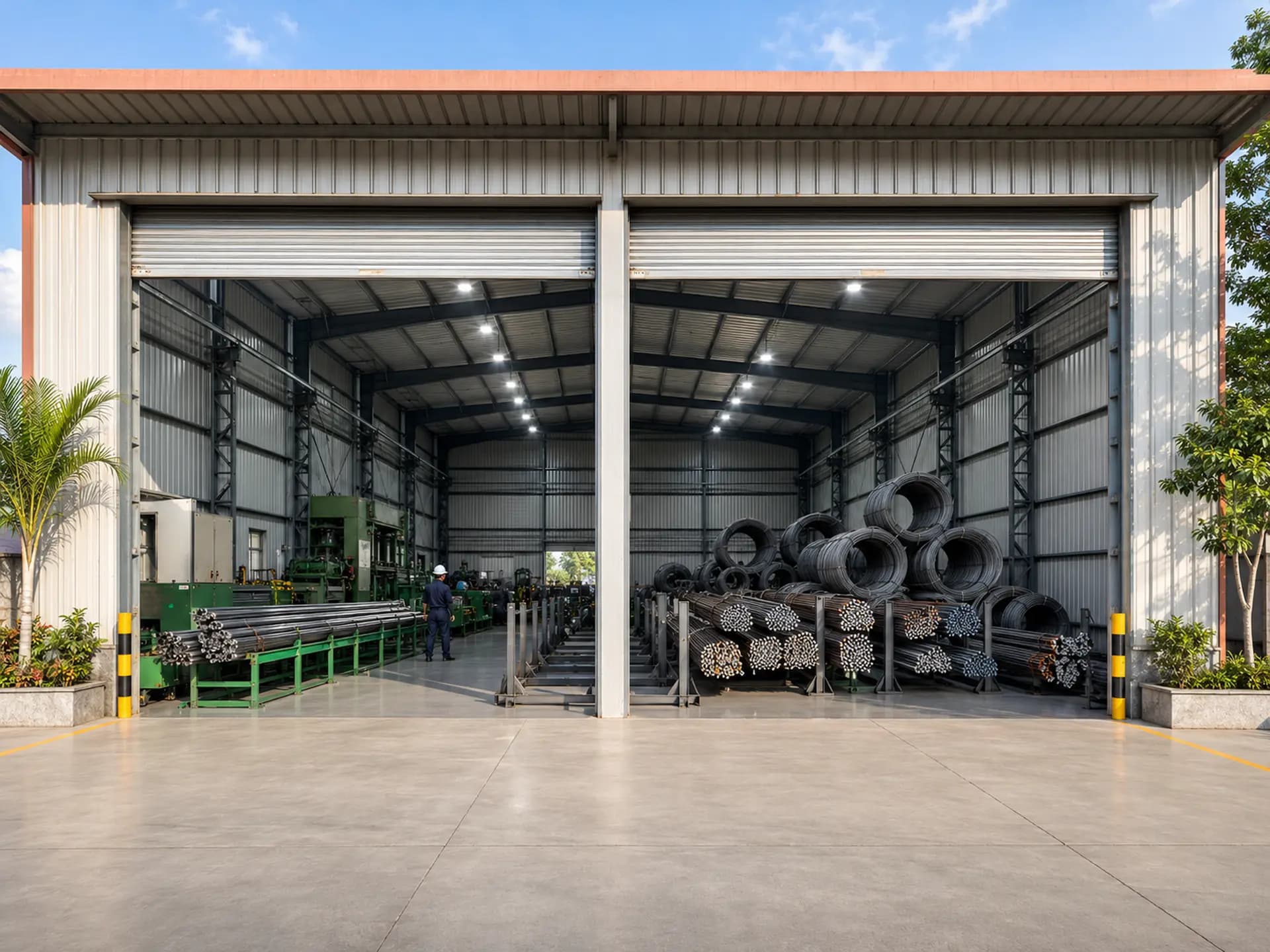 Warehouse racking and loading