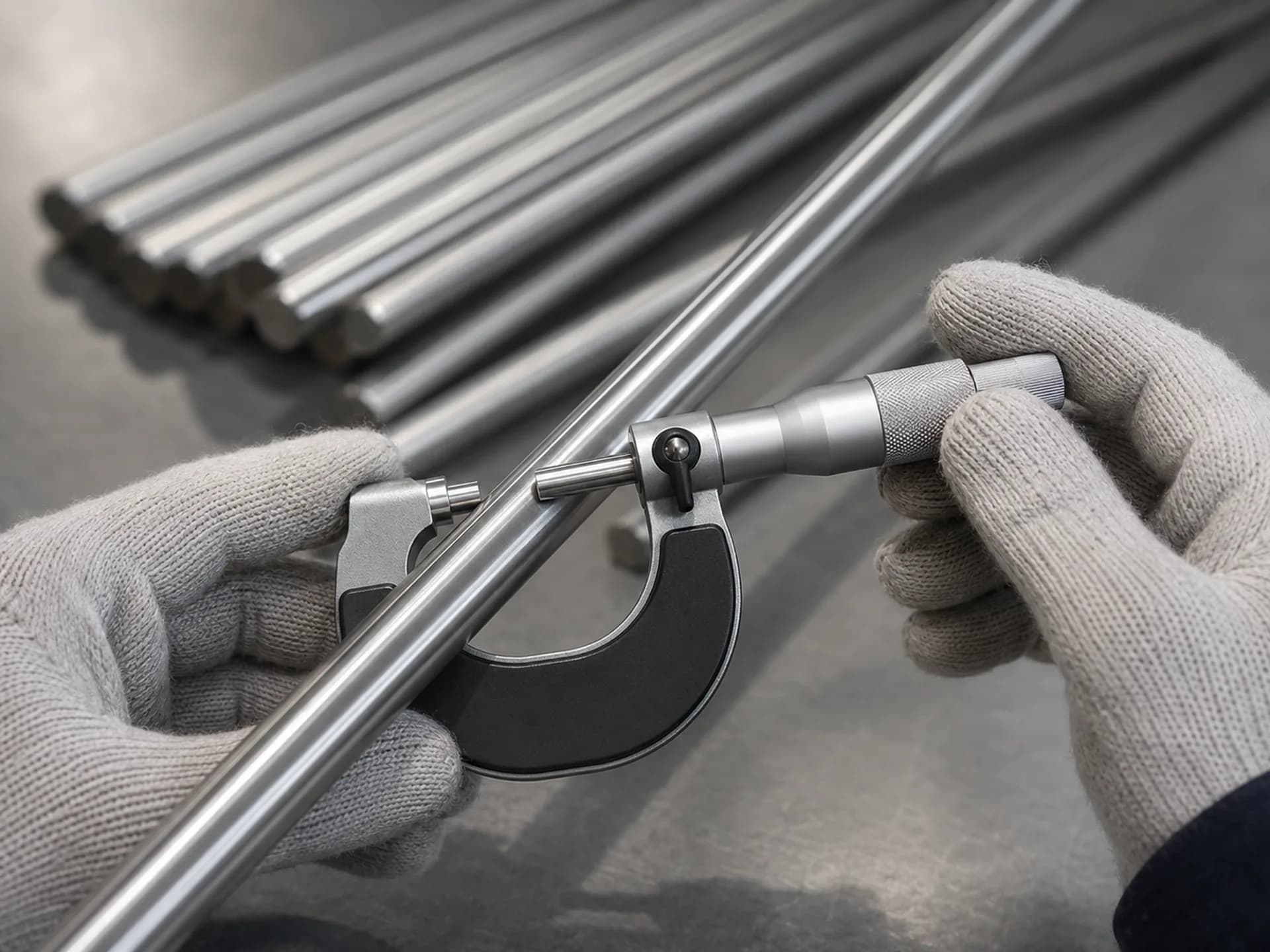 Micrometer check and testing equipment